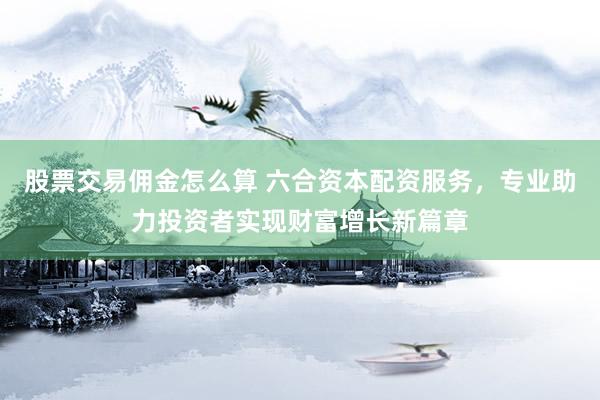 股票交易佣金怎么算 六合资本配资服务，专业助力投资者实现财富增长新篇章